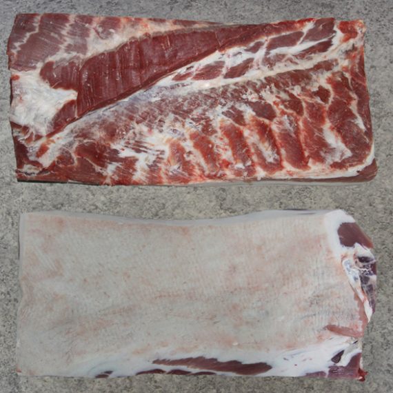 Frozen Pork Skinless Square Cuts