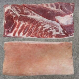 Frozen Pork Square cuts with skin